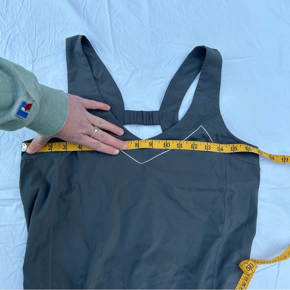 SOLD Lululemon Gray Speedy Runsie Romper, Athletic Workout Athleisure Running - Picture 8 of 8